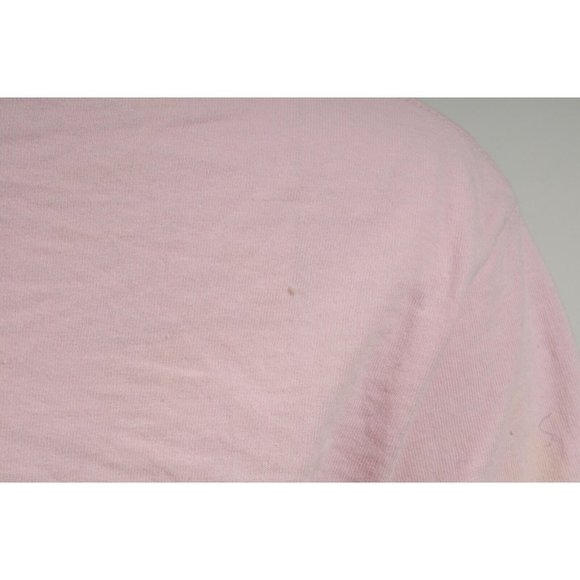 Livin Cool Womens The Webster Crop Top Small Pink Raw Hem Floral Palm Tree Shirt - Picture 6 of 10